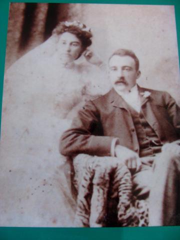 Millie on her wedding day